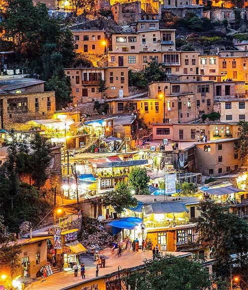 Masouleh mang lối kiến trúc đặc trưng, thể hiện sự thích ứng đặc biệt của người Iran xưa