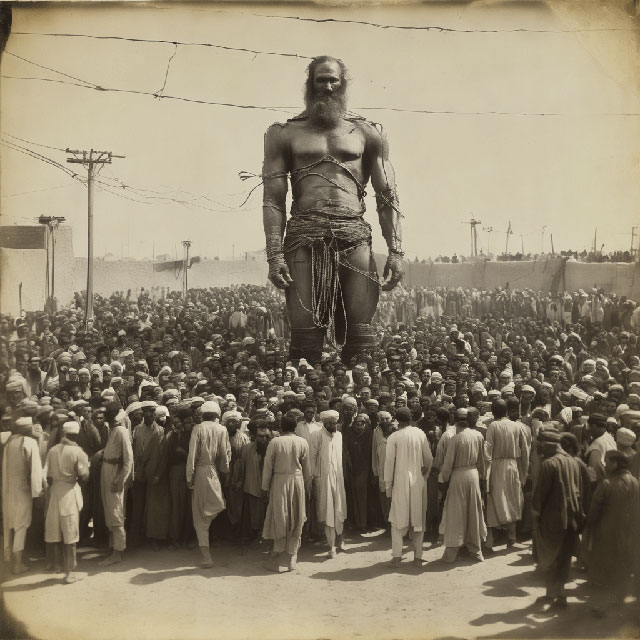 Theo thời gian, người khổng lồ Kandahar dần dần biến mất khỏi thế giới.