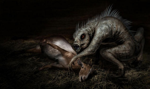 Quỷ hút máu dê Chupacabra