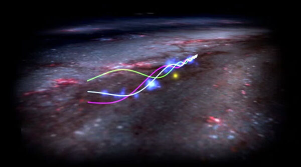 Trái đất từng lướt đợt sóng bí ẩn của Dải Ngân hà