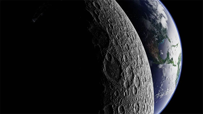 Đại đa số chúng ta chưa một lần nhìn thấy "lưng" của Mặt trăng