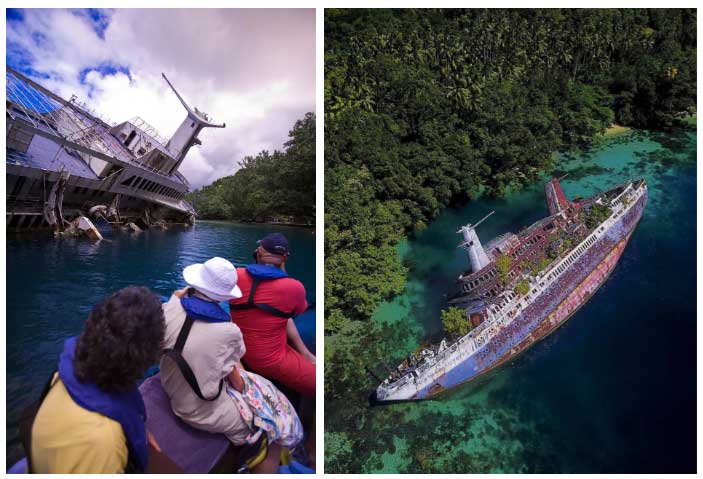 tau-world-discovery-4 Nơi chứa xác của con tàu giờ trở thành điểm đến nổi tiếng với khách du lịch.