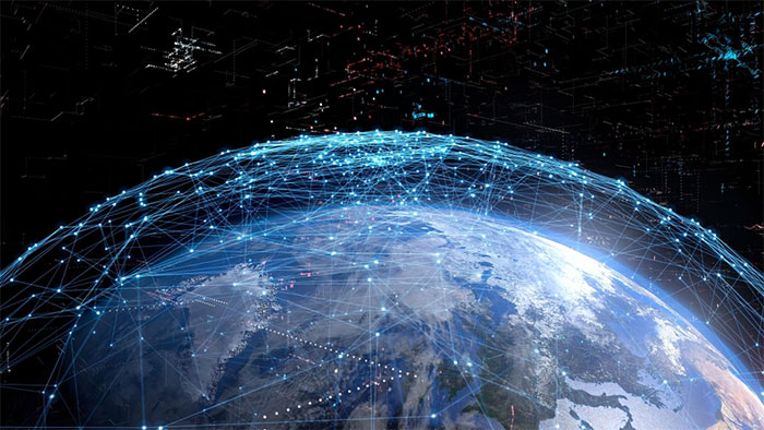 ve-tinh-starlink Mạng lưới vệ tinh của Starlink có thể phủ sóng Internet tới mọi nơi trên Trái đất.